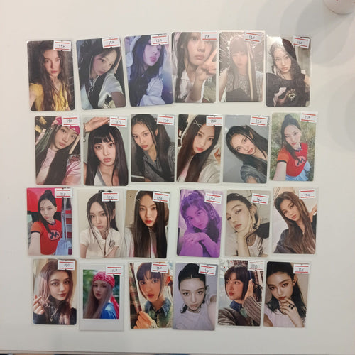 AESPA Photocard Lot aespa (assorted members)