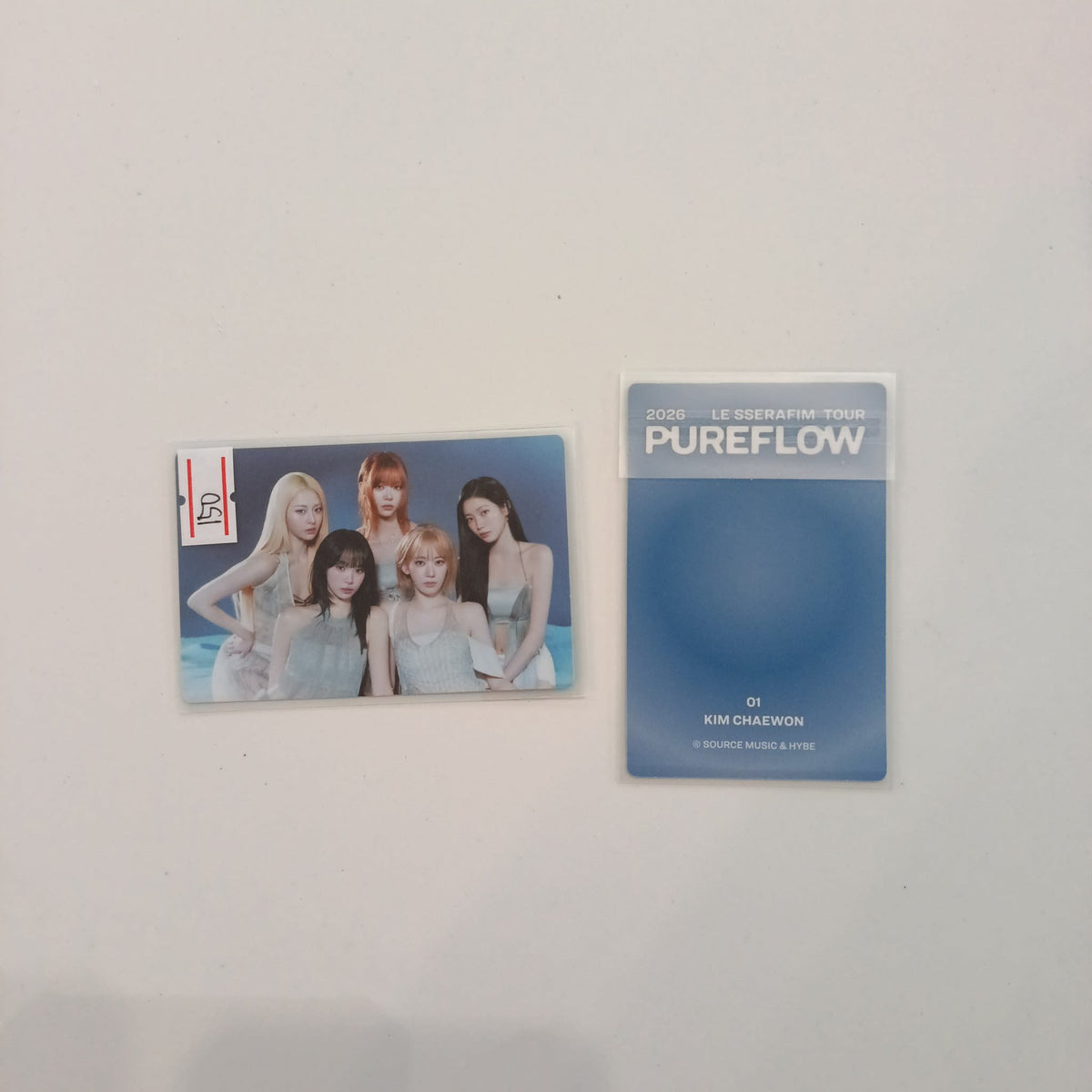 2026 Source Music / HYBE 2026 LE SSERAFIM TOUR PUREFLOW PUREFLOW Kim Chaewon #01 - view 2