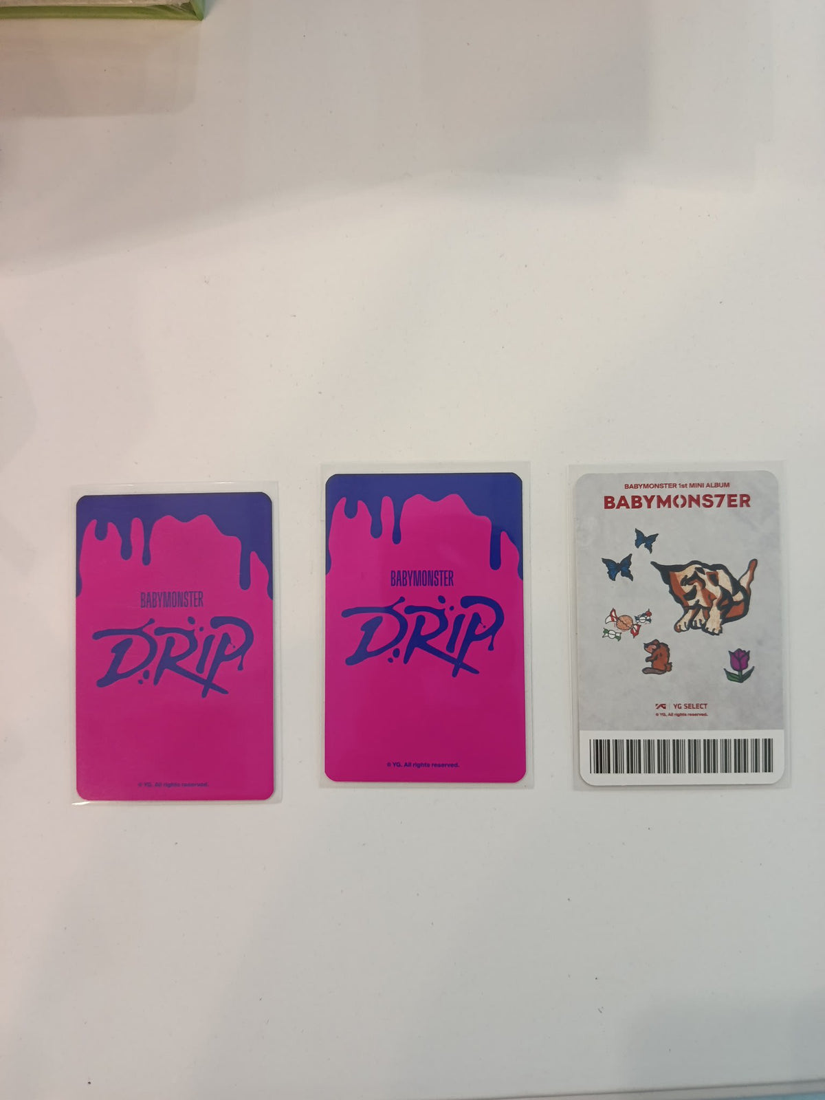 2023 BABYMONS7ER 1st Mini Album DRIP Unknown Member (Top - warm toned) - view 2