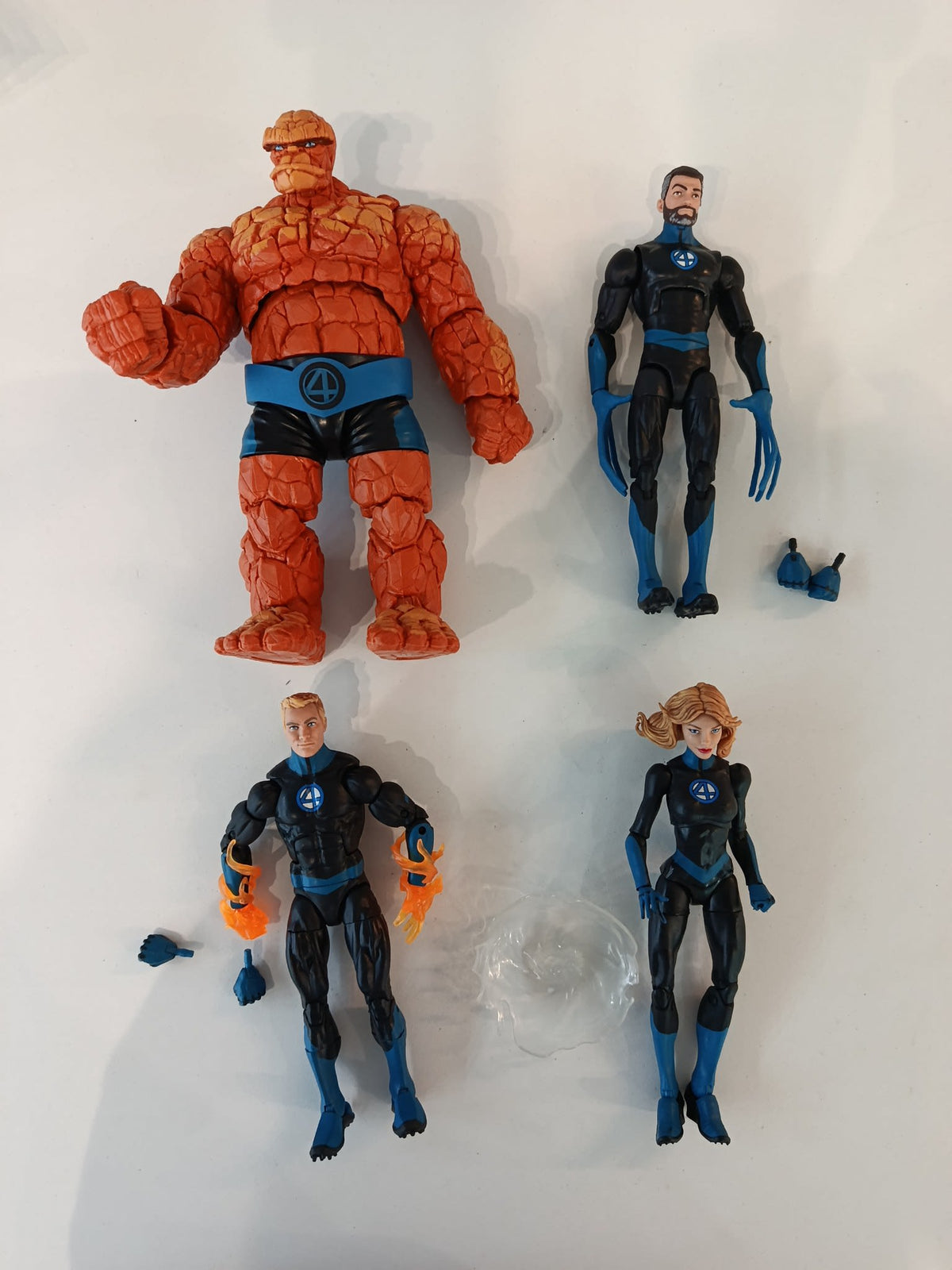 Marvel Legends Fantastic Four Fantastic Four (The Thing, Mr. Fantastic, Human Torch, Invis