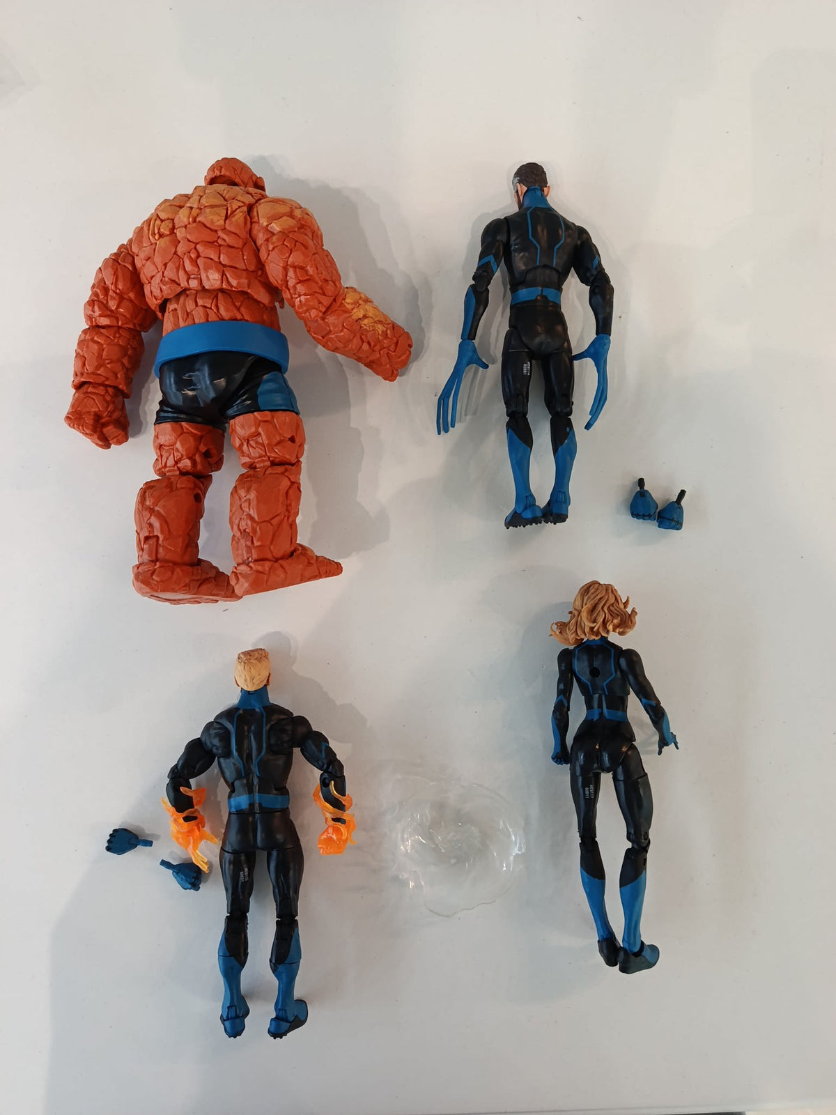 Marvel Legends Fantastic Four Fantastic Four (The Thing, Mr. Fantastic, Human Torch, Invis - view 2