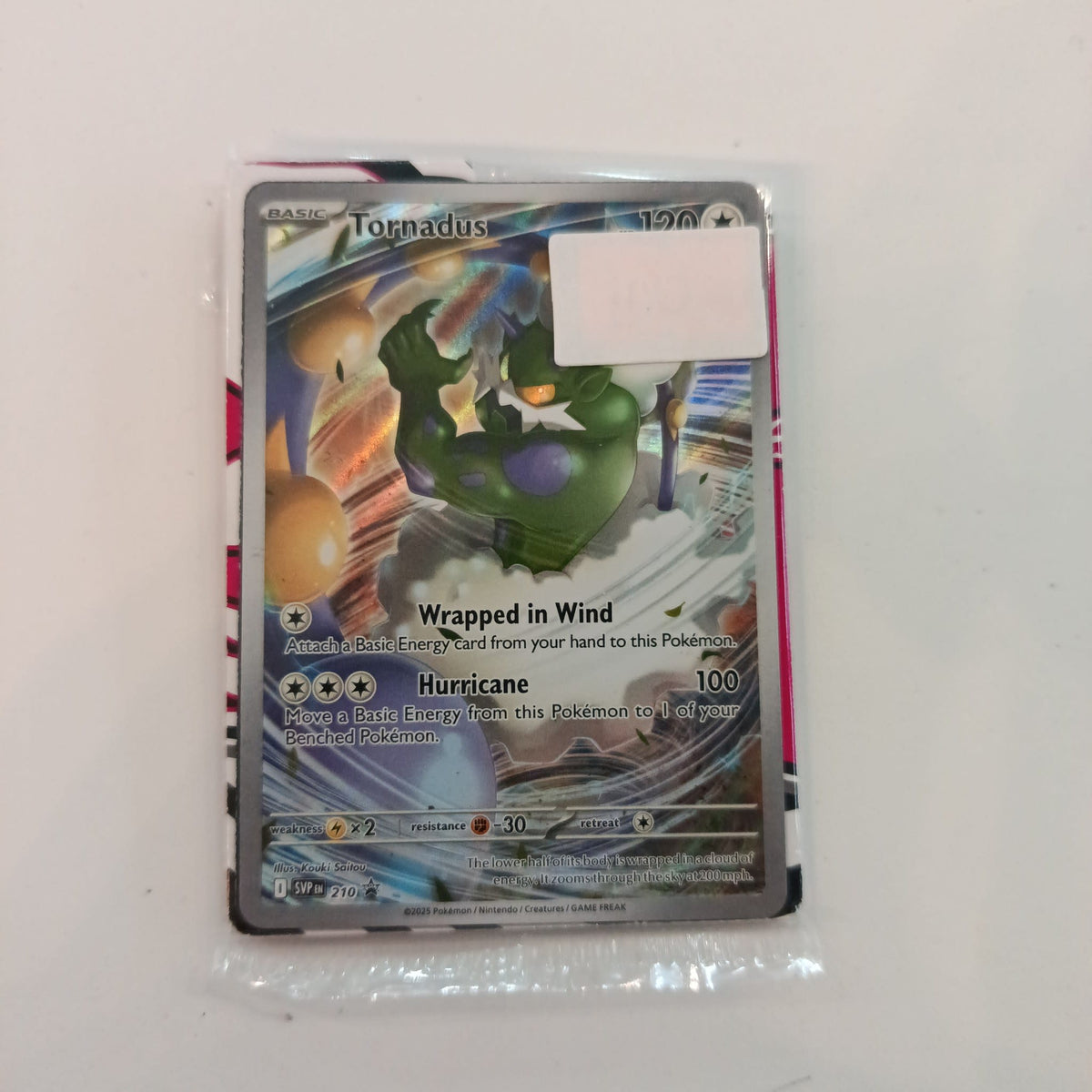 Pokemon Tornadus Scarlet & Violet Black Star Promos #210 2025 (English)