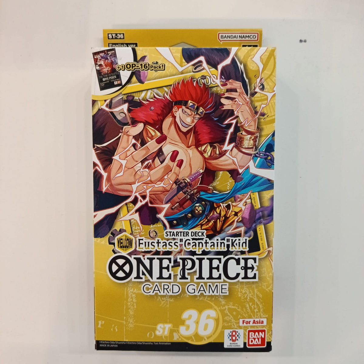 One Piece ST-36 Eustass "Captain" Kid Eustass "Captain" Kid Starter Deck 2025 (English)
