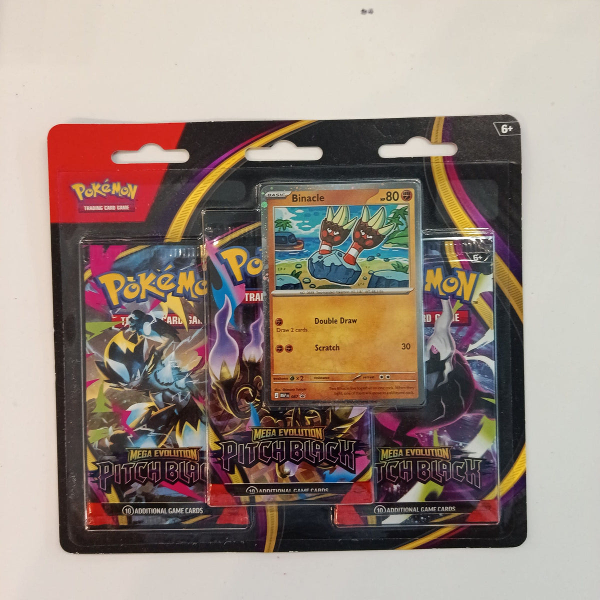Pokemon Mega Evolution Pitch Black Mega Darkrai ex Blister 2026 (English)