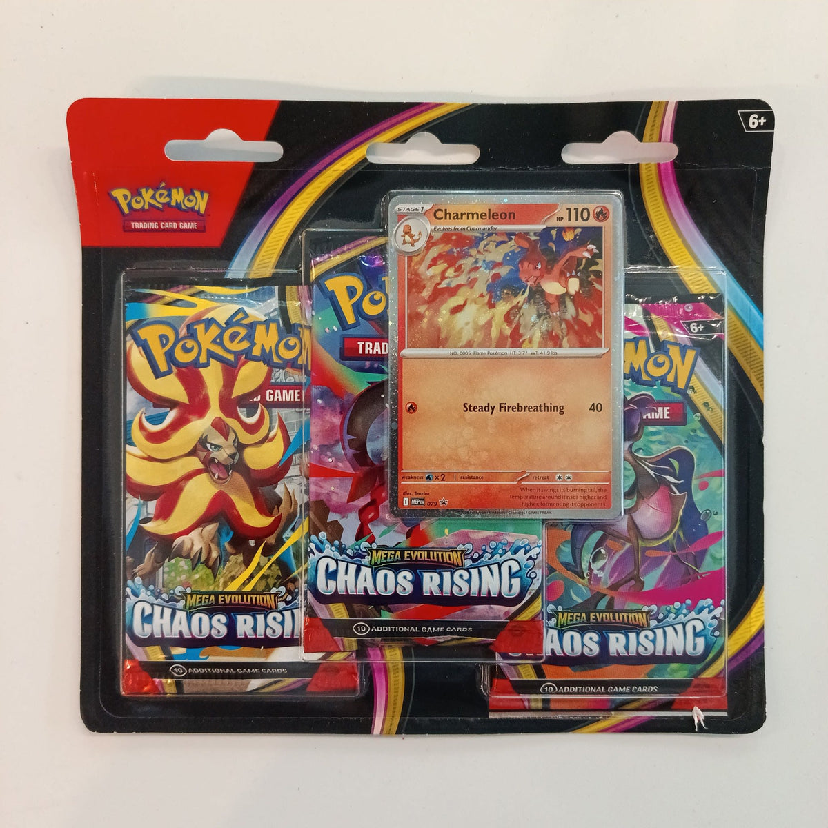 Pokemon Mega Evolution Chaos Rising Charmeleon Blister 2026 (English)