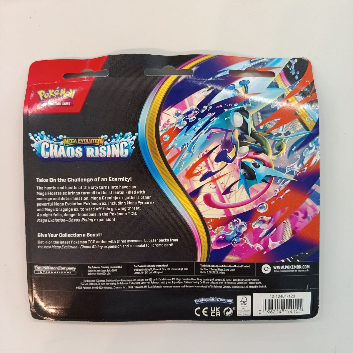 Pokemon Mega Evolution Chaos Rising Charmeleon Blister 2026 (English) - view 2