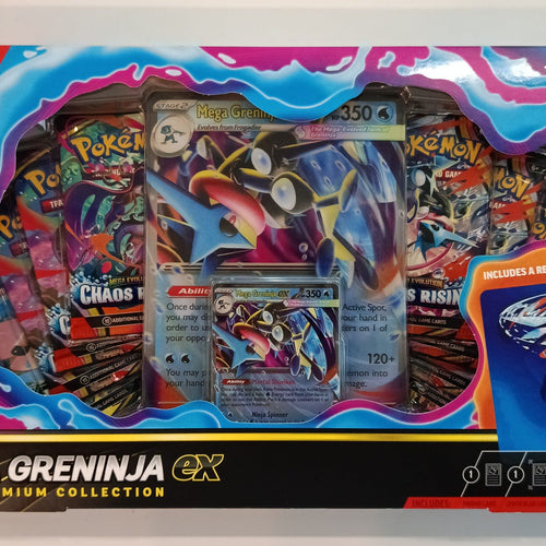 Pokemon Mega Greninja ex Premium Collection Mega Greninja ex Collection Box (English)