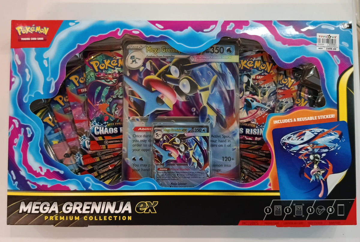 Pokemon Mega Greninja ex Premium Collection Mega Greninja ex Collection Box (English)