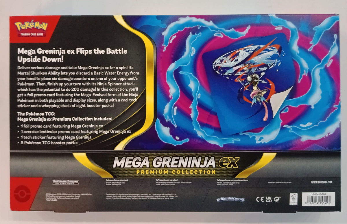 Pokemon Mega Greninja ex Premium Collection Mega Greninja ex Collection Box (English) - view 2