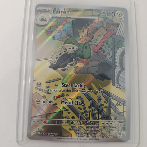 Pokemon Lairon Twilight Masquerade (TWM) #184/167 2024 (English) 184/167