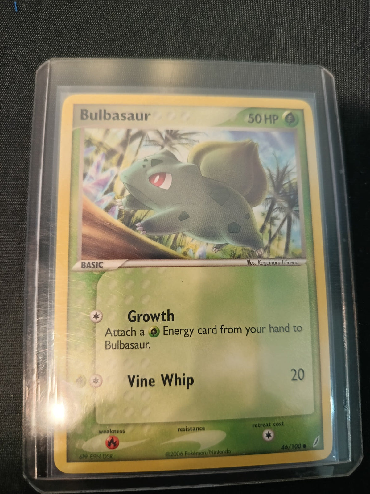 Pokemon Bulbasaur EX Crystal Guardians #46/100 2006 (English)