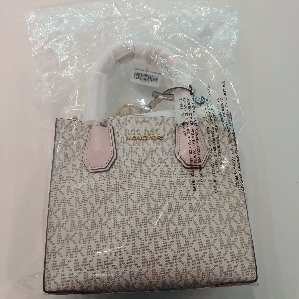 Michael Kors Signature MK Logo Mercer Gallery Medium Messenger Bag
