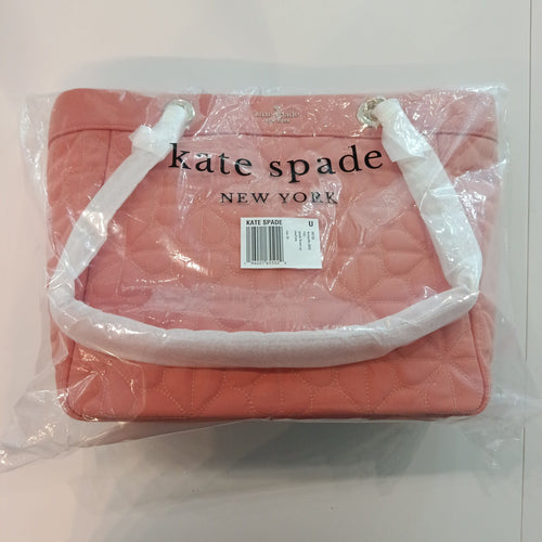 Kate Spade New York Spade Flower Quilted Quilted Tote Bag