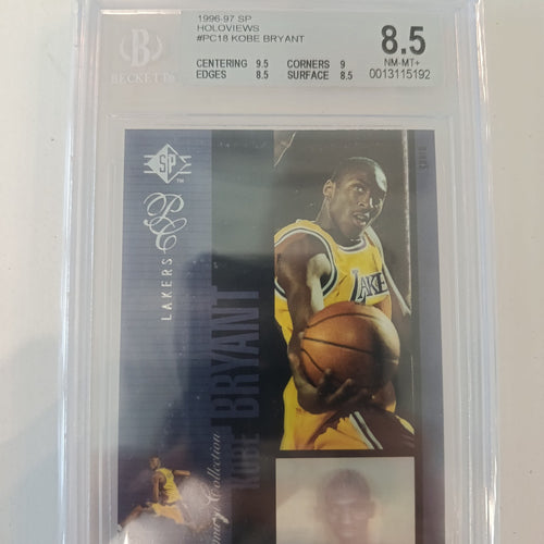 1996-97 Upper Deck SP Kobe Bryant #18 Beckett 8.5