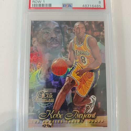 1996 Flair Showcase Kobe Bryant #31 PSA 8