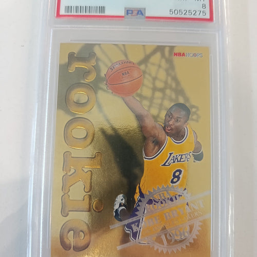1996 Hoops NBA Hoops Kobe Bryant #3 PSA 8