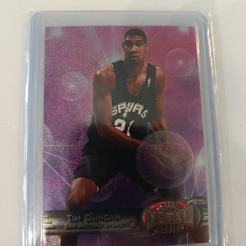 1997-98 Skybox Metal Universe Tim Duncan #66
