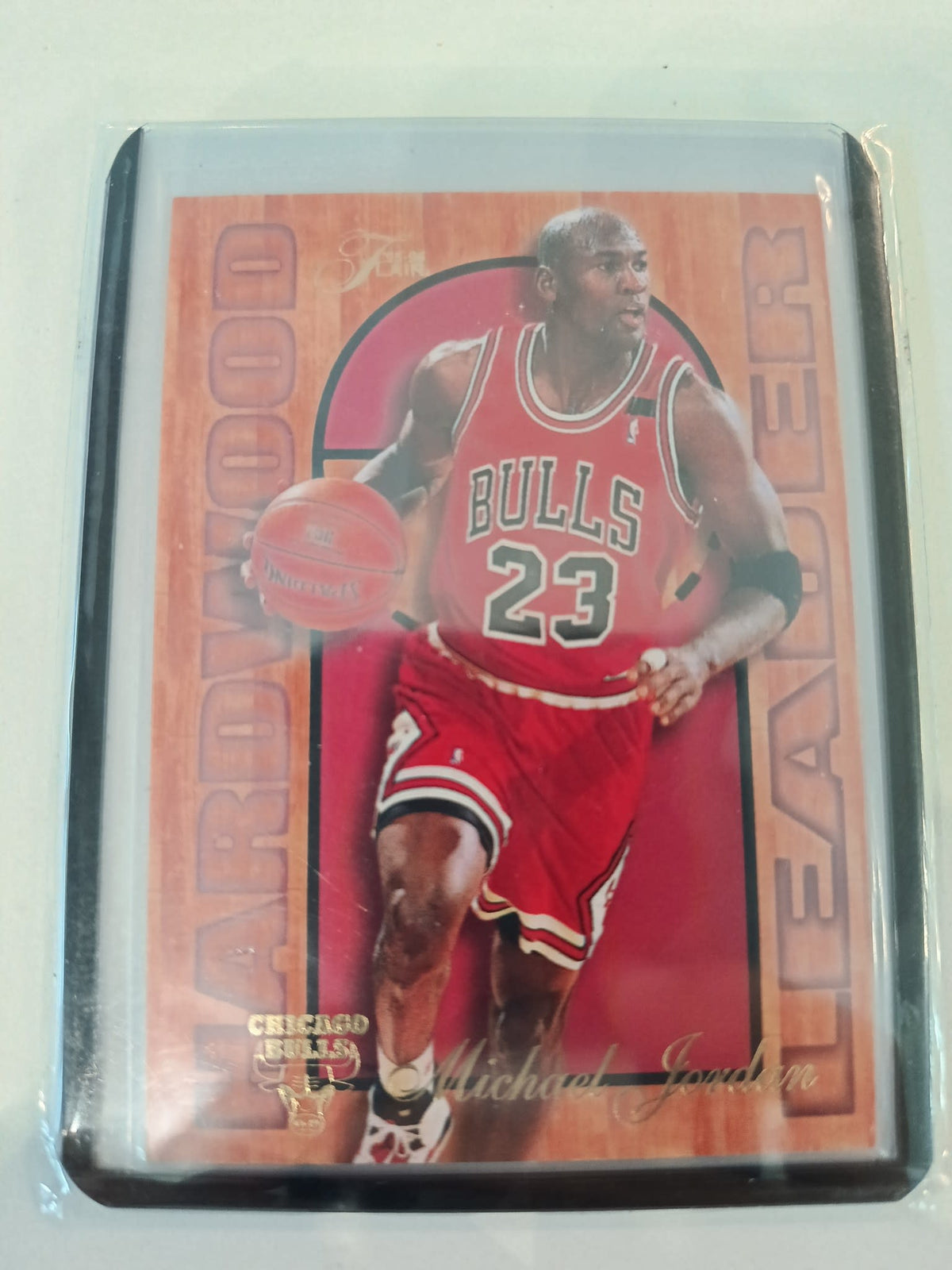 1995 Fleer Flair Hardwood Leader Michael Jordan #3