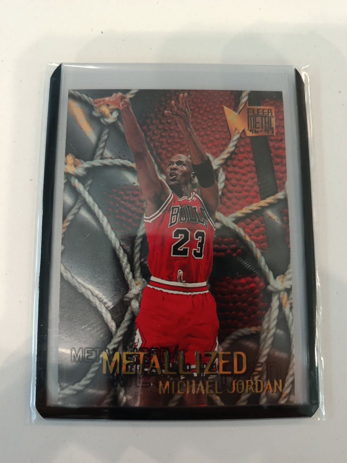 1996-97 Fleer Metal Metallized Michael Jordan #128