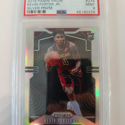 2019 Panini Prizm Kevin Porter Jr. Silver #274 PSA 9