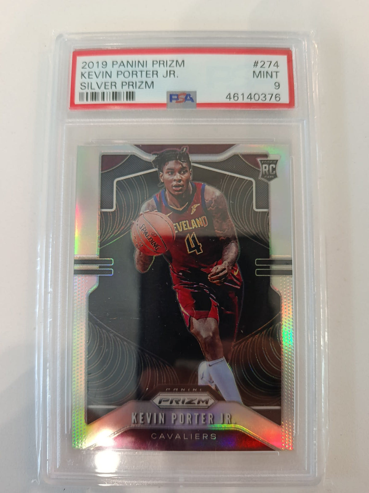 2019 Panini Prizm Kevin Porter Jr. Silver #274 PSA 9
