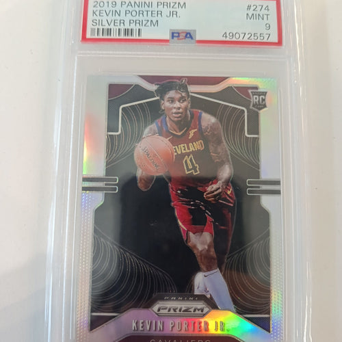 2019 Panini Prizm Kevin Porter Jr. Silver #274 PSA 9
