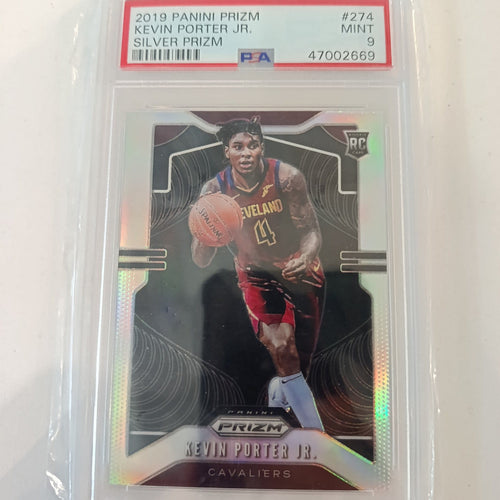 2019 Panini Prizm Kevin Porter Jr. Silver #274 PSA 9