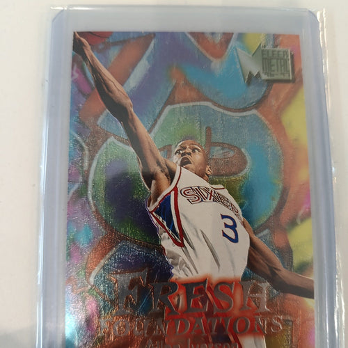 1996-97 Fleer Metal Fresh Foundations Allen Iverson #236