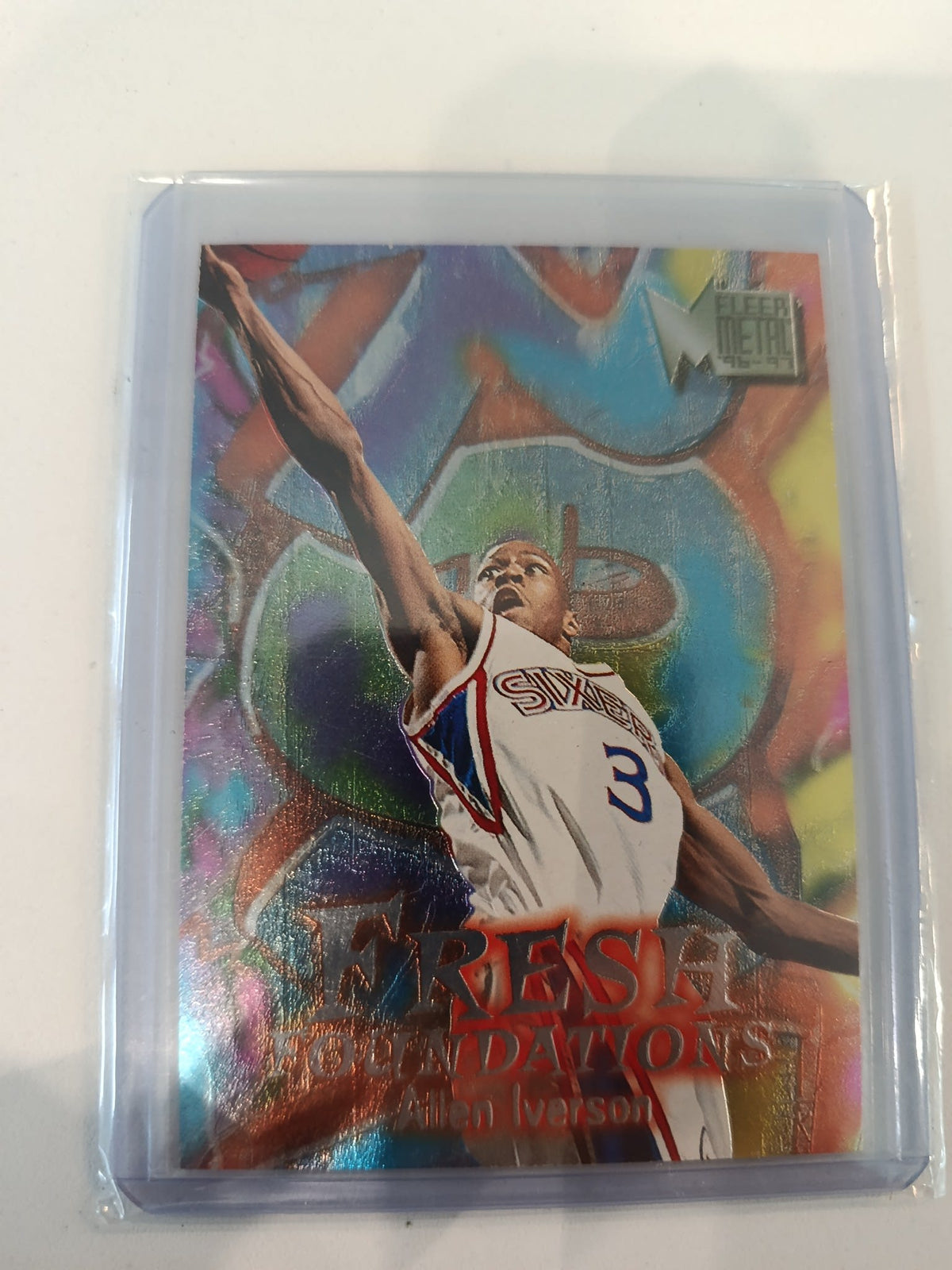 1996-97 Fleer Metal Fresh Foundations Allen Iverson #236