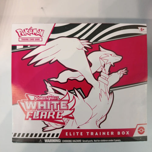 Pokemon Scarlet & Violet—White Flare Reshiram Elite Trainer Box (English)