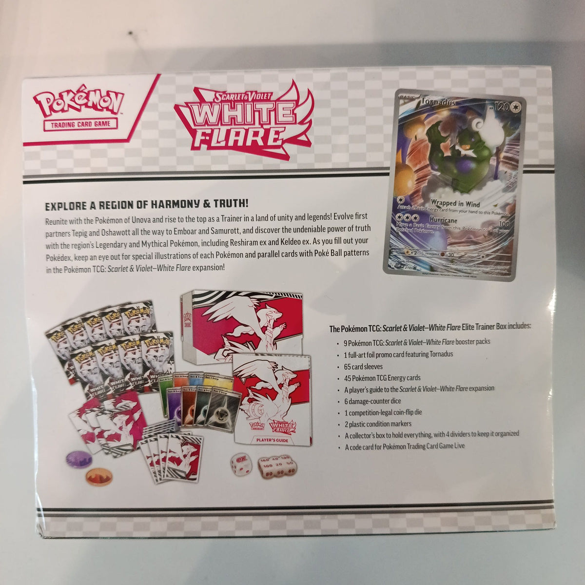 Pokemon Scarlet & Violet—White Flare Reshiram Elite Trainer Box (English) - view 2