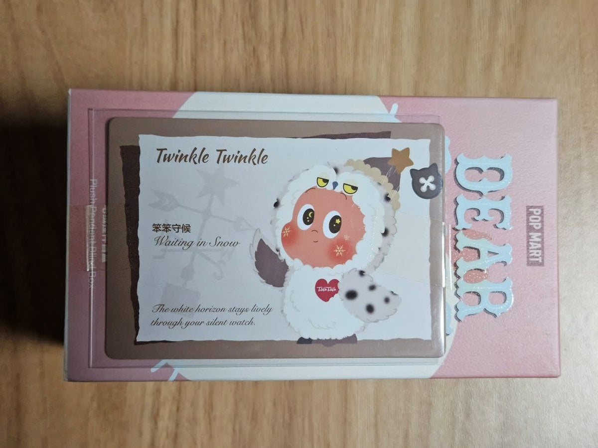 2024 Pop Mart Dear Birds Twinkle Twinkle - Waiting in Snow