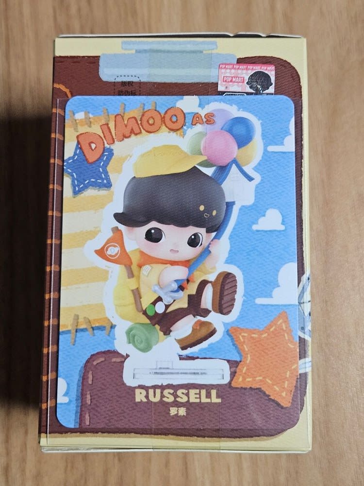 Pop Mart Dimoo as Pixar UP Russell