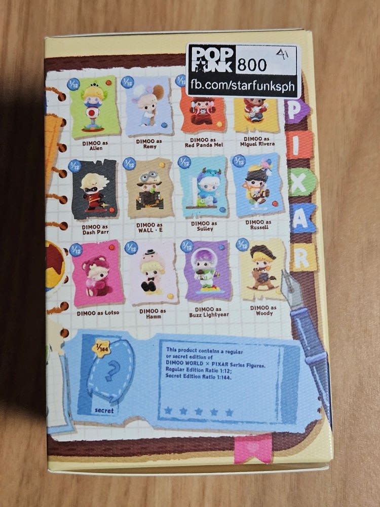 Pop Mart Dimoo as Pixar UP Russell - view 2