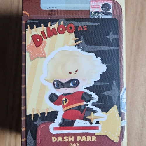 Pop Mart Dimoo as The Incredibles Dash Parr