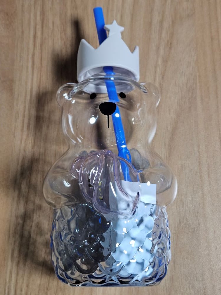 Bear Tumbler Crown Bear Bottle