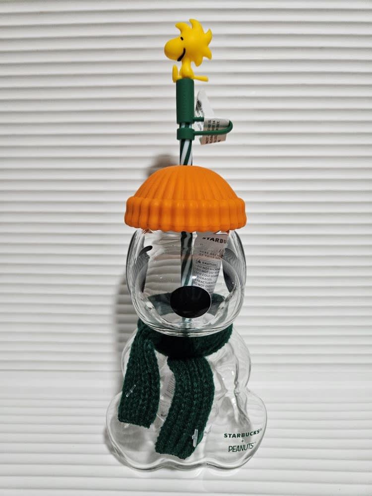 Starbucks x Peanuts Starbucks x Peanuts Collaboration Snoopy Snowman Cup with Woodstock St