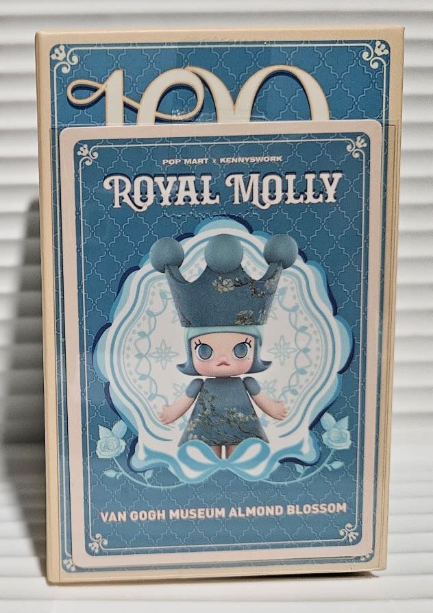 Pop Mart Royal Molly Van Gogh Museum Almond Blossom