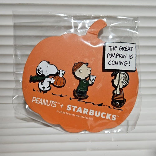 2026 Peanuts x Starbucks Peanuts x Starbucks Halloween Collaboration The Great Pumpkin Is