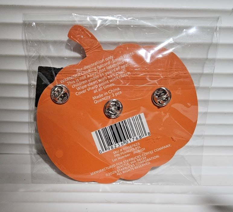 2026 Peanuts x Starbucks Peanuts x Starbucks Halloween Collaboration The Great Pumpkin Is - view 2