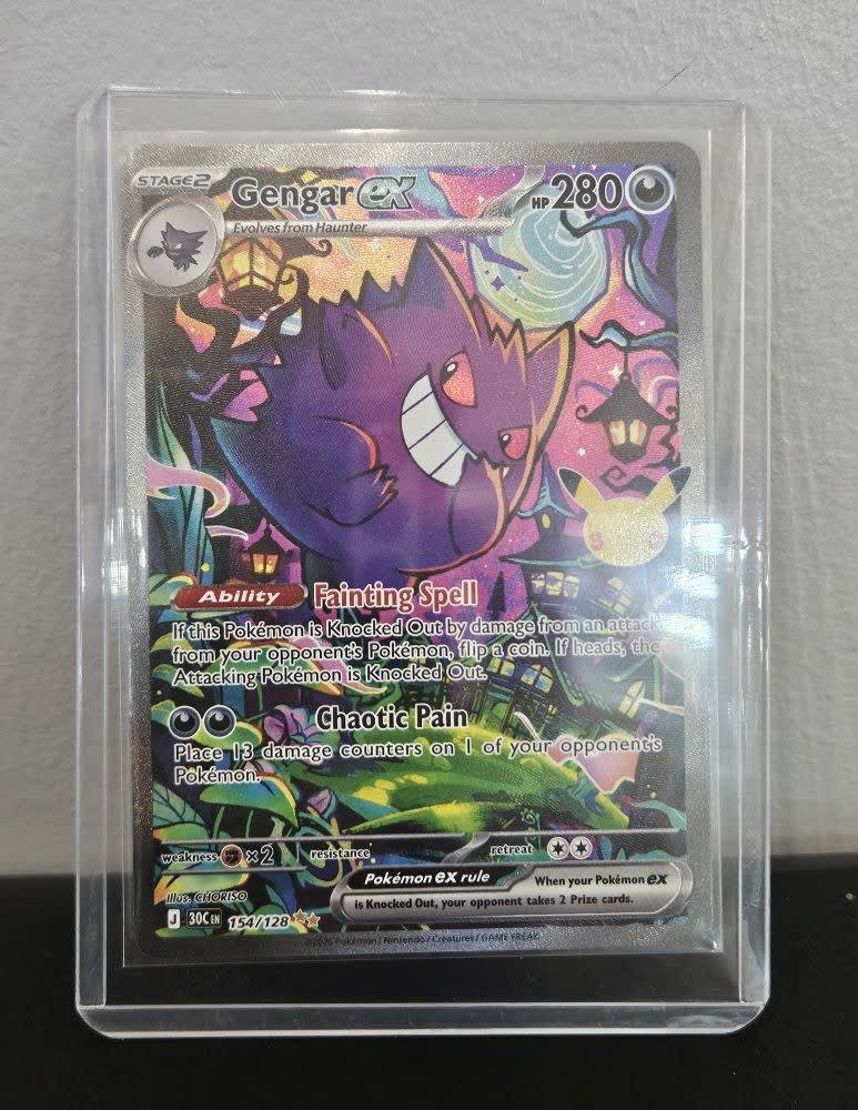 Pokemon Gengar ex Surging Sparks (J 30C EN) #154/128 2025 (English)