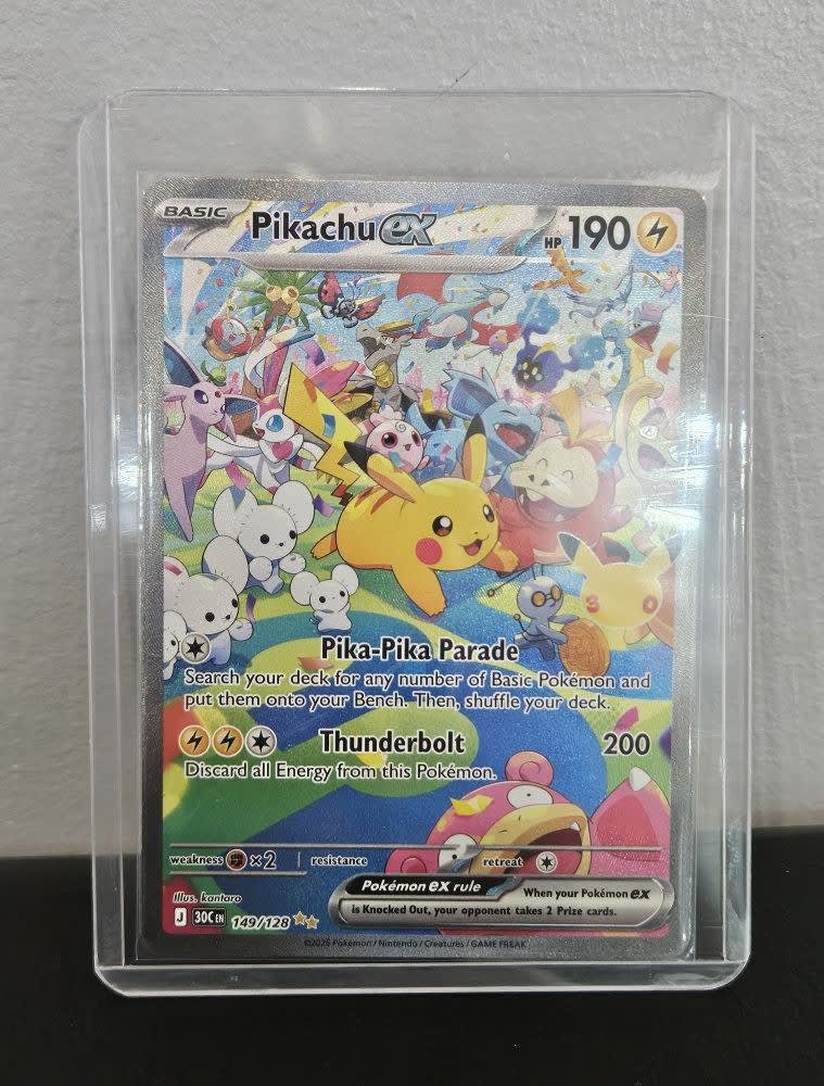 Pokemon Pikachu ex Surging Sparks (SV8) #149/128 2025 (English) 149/128