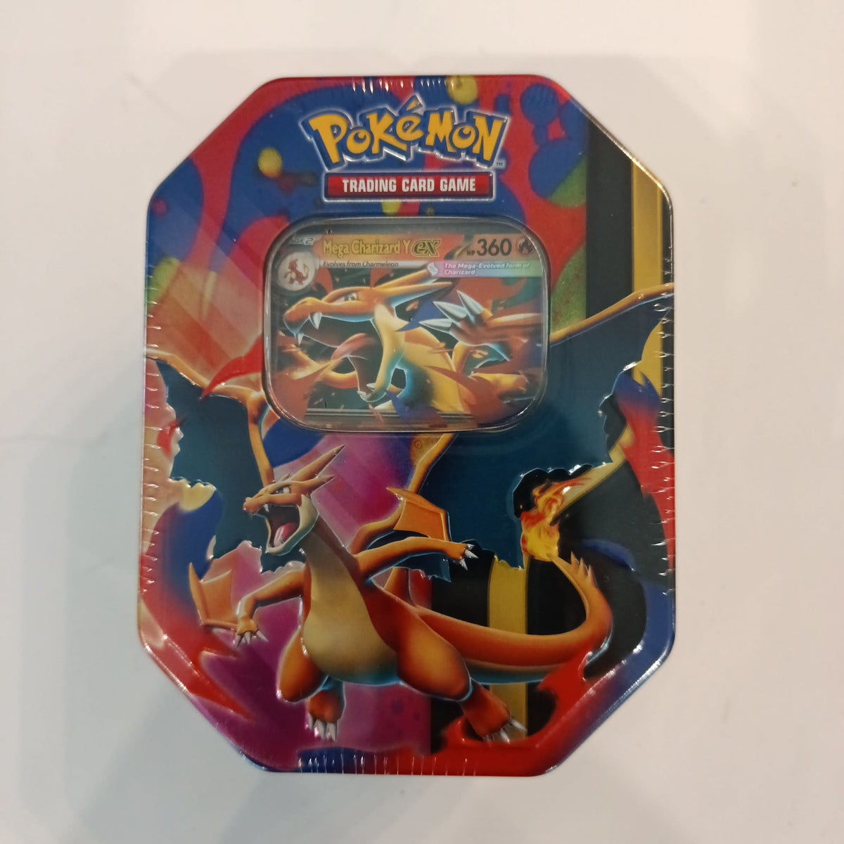Pokemon Mega Charizard Tin Mega Charizard Y ex 2026 (English)