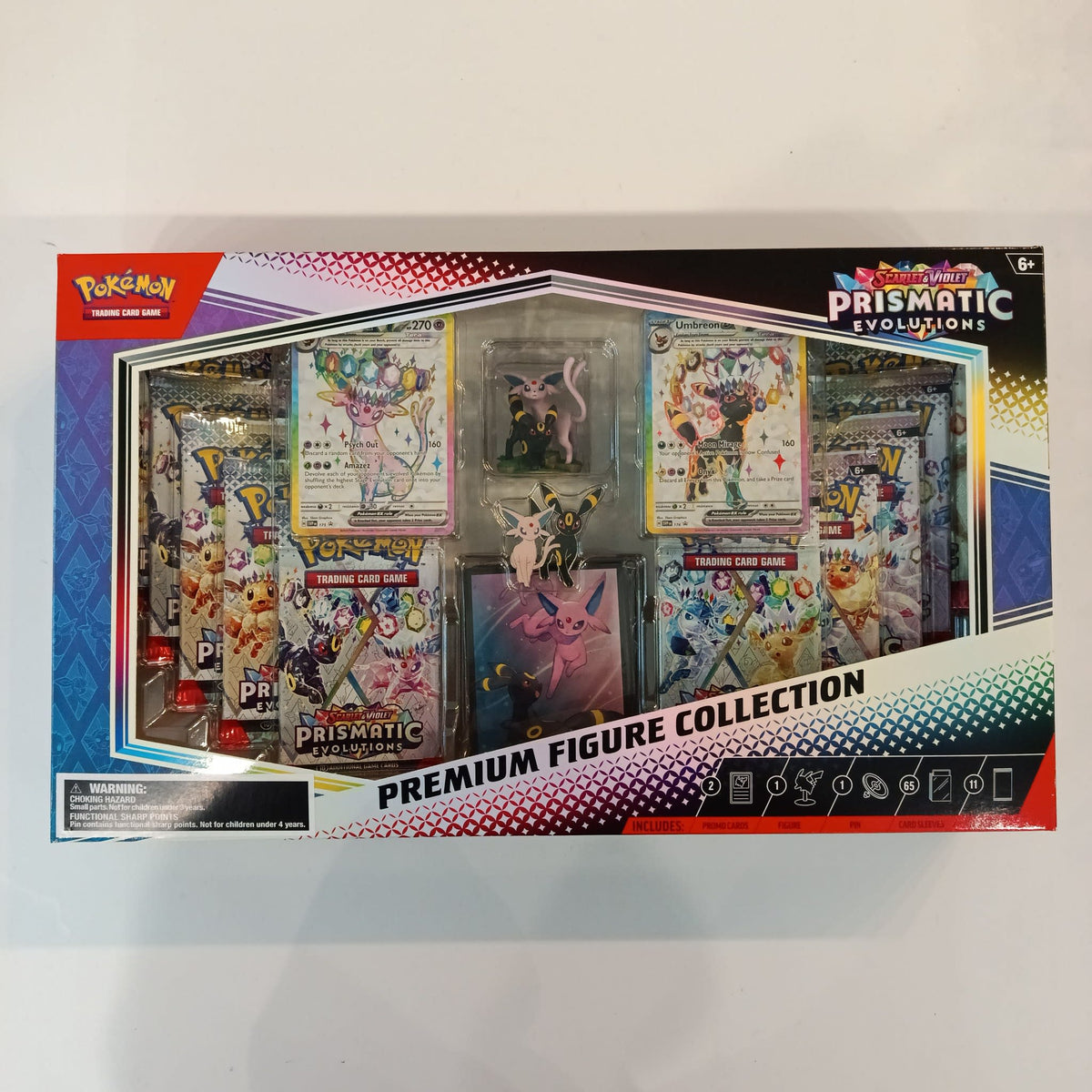 Pokemon Scarlet & Violet: Prismatic Evolutions Espeon & Umbreon Premium Figure Collection