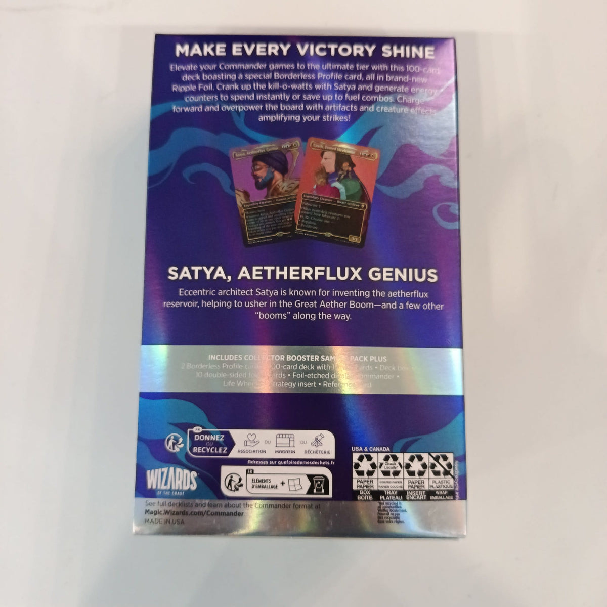 Magic: The Gathering Modern Horizons III Satya, Aetherflux Genius Collector's Edition Comm - view 2