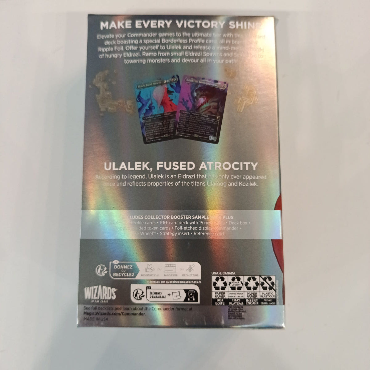 Magic: The Gathering Modern Horizons III Ulalek, Fused Atrocity Collector's Edition Comman - view 2