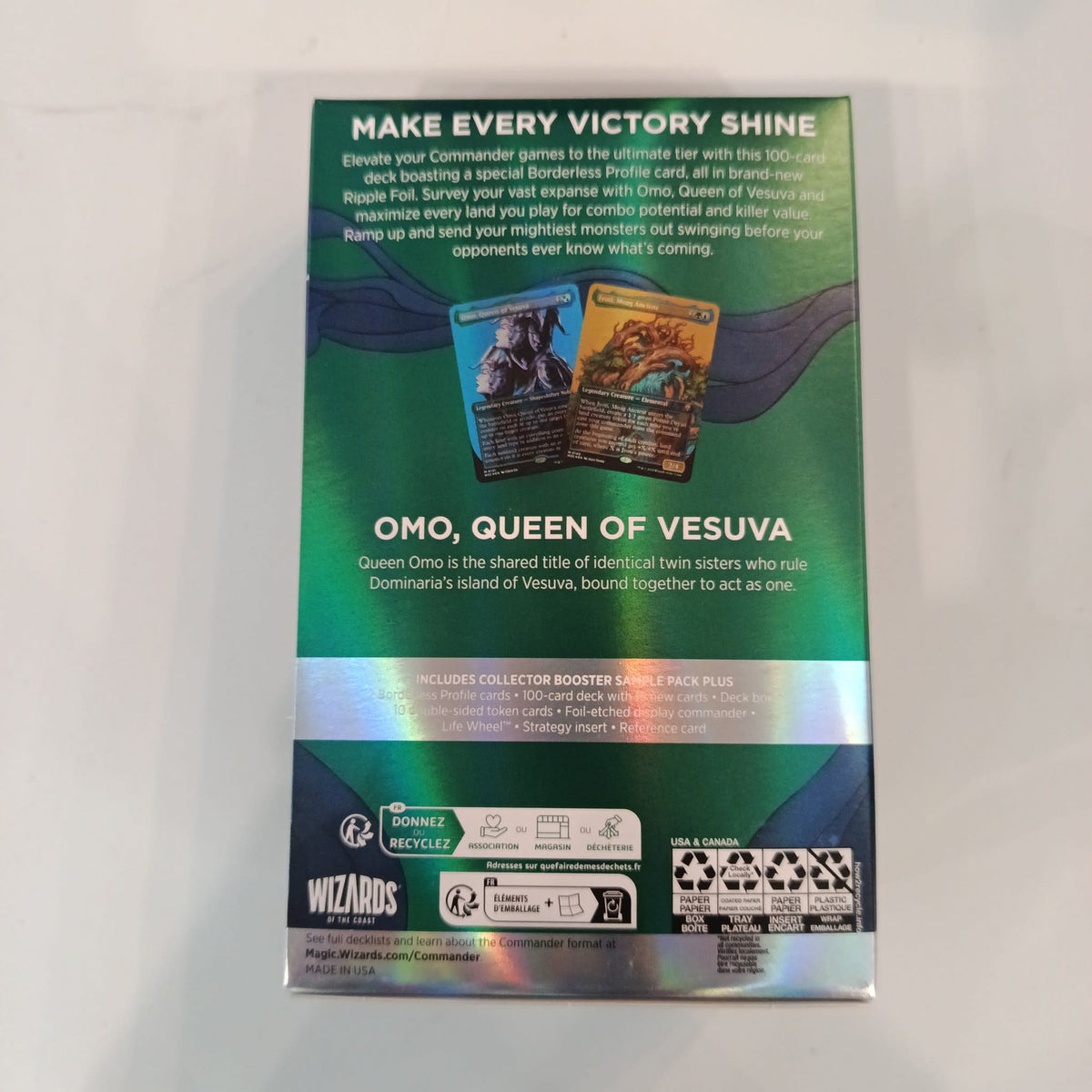 Magic: The Gathering Modern Horizons III Omo, Queen of Vesuva Commander Deck 2024 (English - view 2
