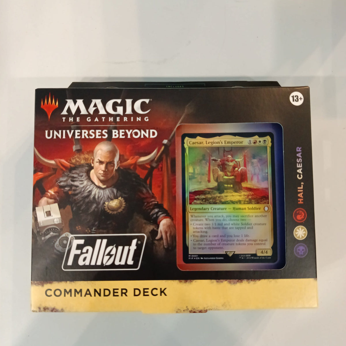 Magic: The Gathering Universes Beyond: Fallout Caesar, Legion's Emperor Commander Deck 202