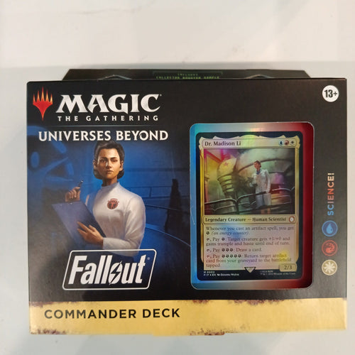 Magic: The Gathering Universes Beyond: Fallout Dr. Madison Li Commander Deck 2024 (English