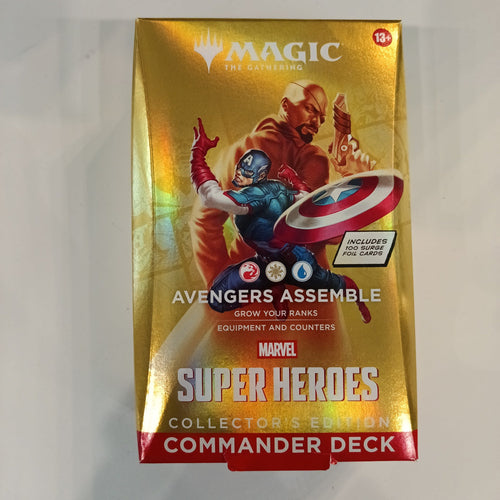 Magic: The Gathering Marvel Super Heroes (MSC) Captain America, Team Leader Commander Deck
